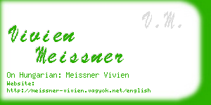 vivien meissner business card